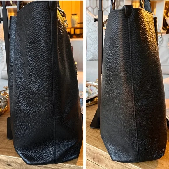 Banana Republic Large East West Basic Leather Tote | Carryall - Picture 7 of 16